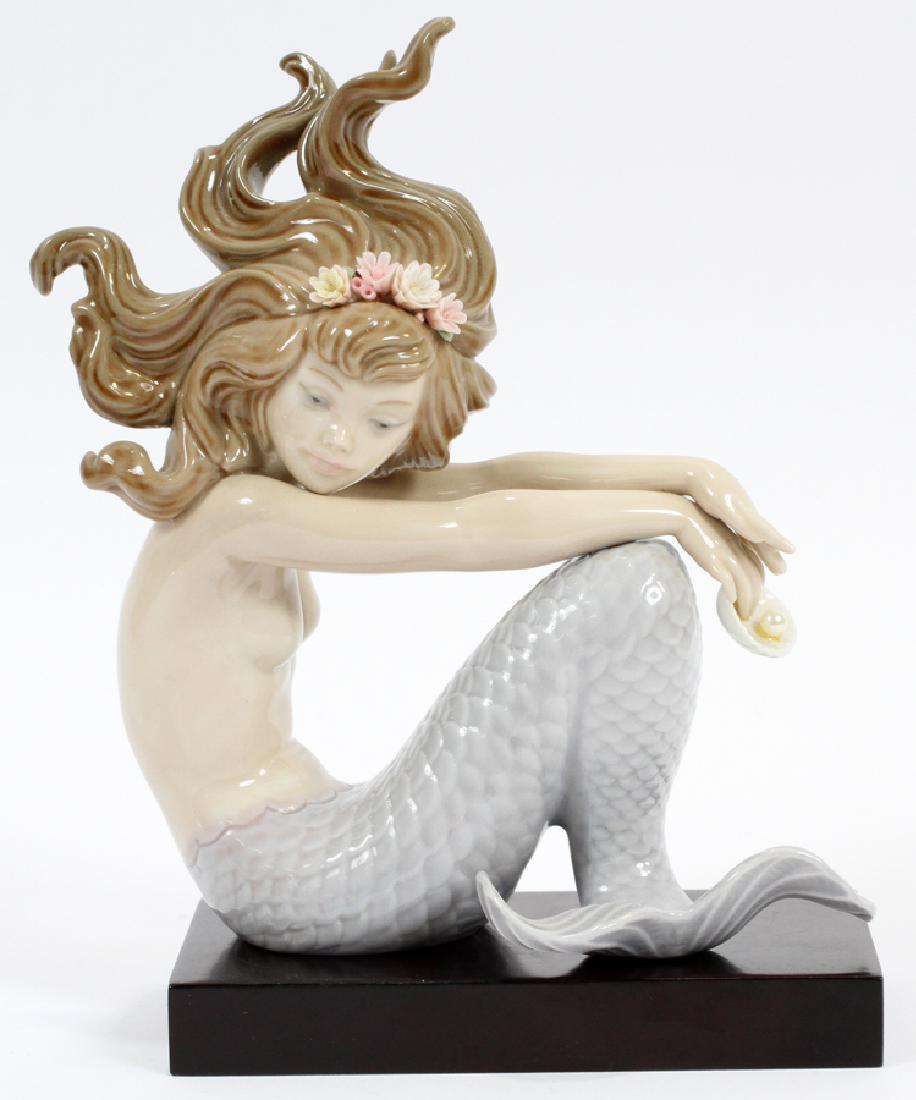LLADRO PORCELAIN FIGURINE, "ILLUSION MERMAID"
