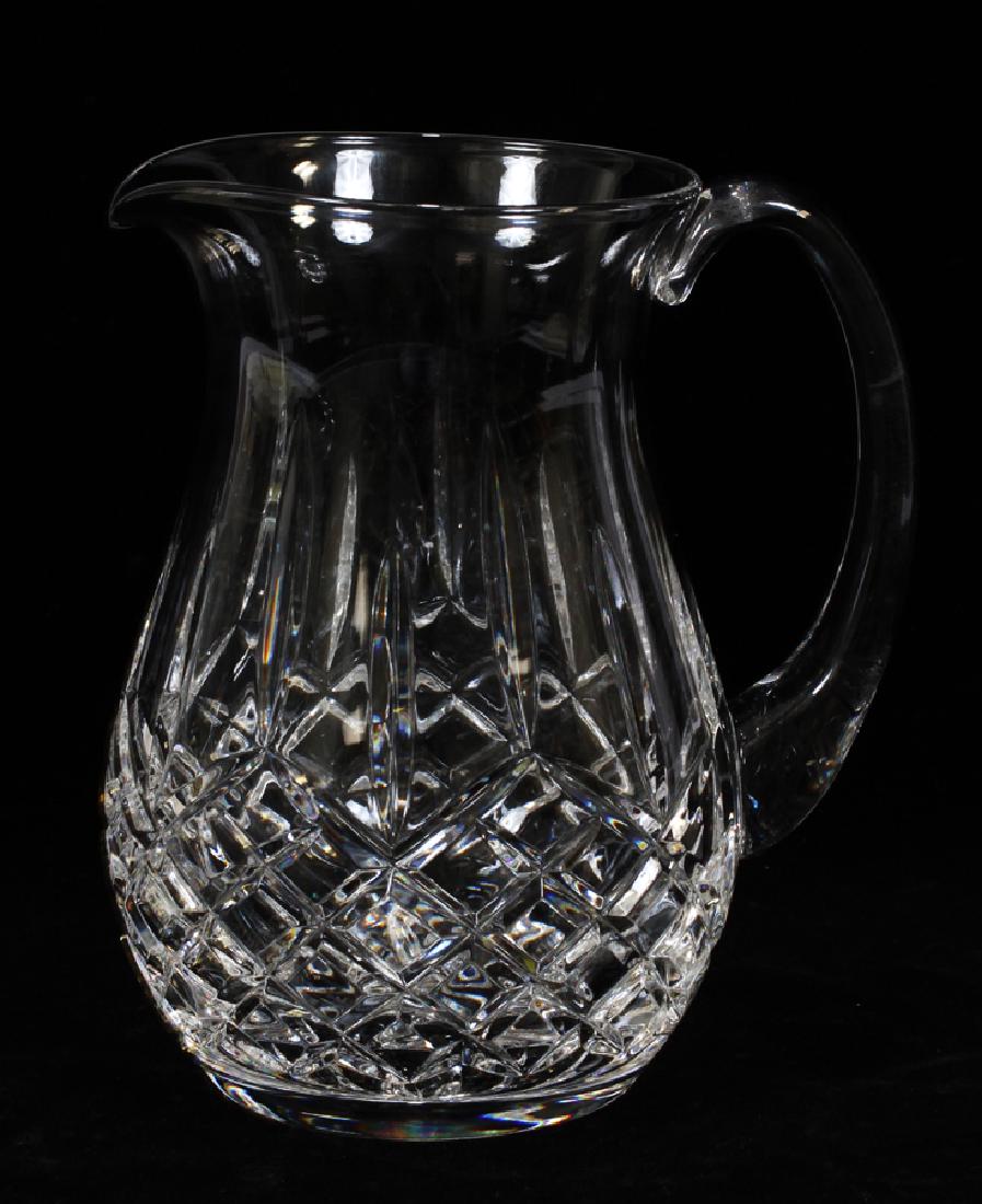 WATERFORD 'LISMORE' CRYSTAL PITCHER