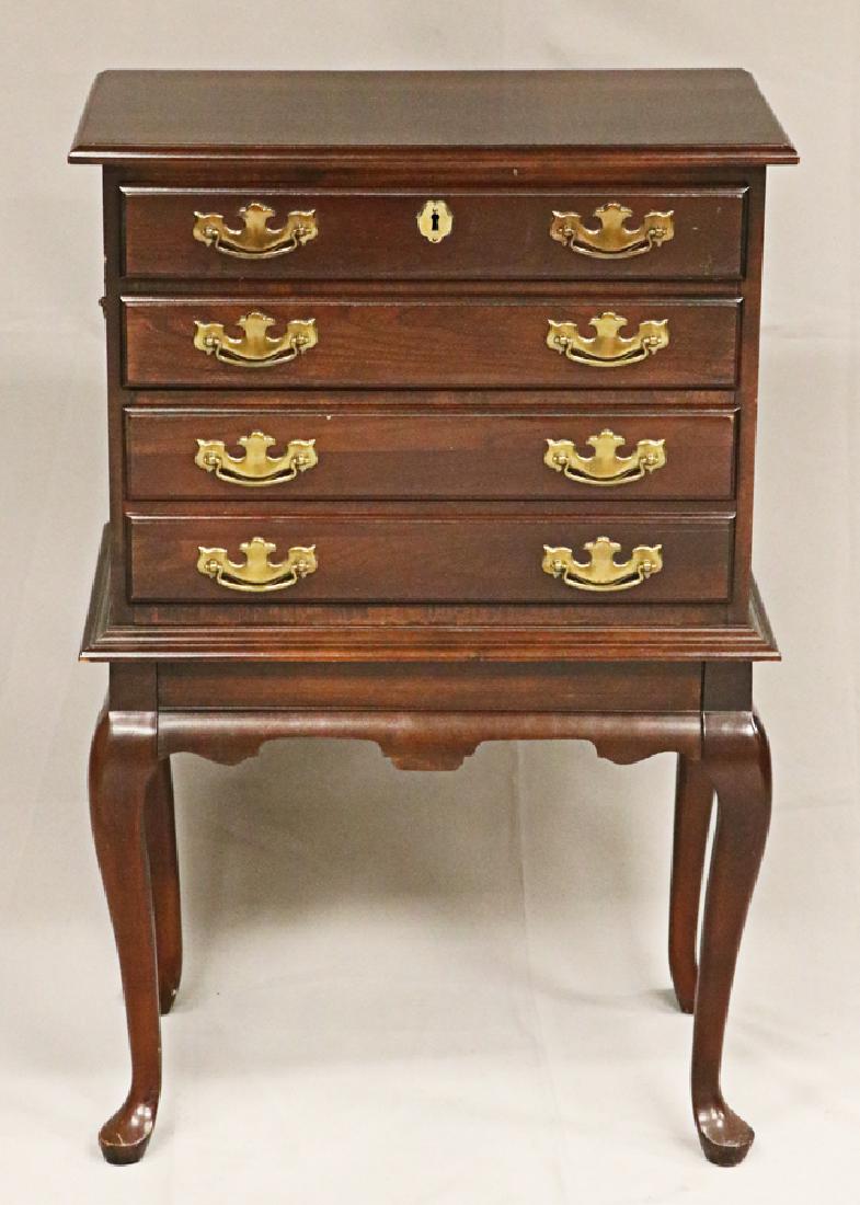 Four Drawer Mahogany Silverware Chest H 37 W 24 Mar 16 2019