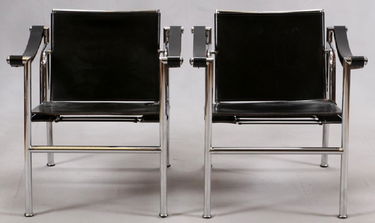 Gordon International Leather Chrome Chairs May 17 2019 Dumouchelles In Mi