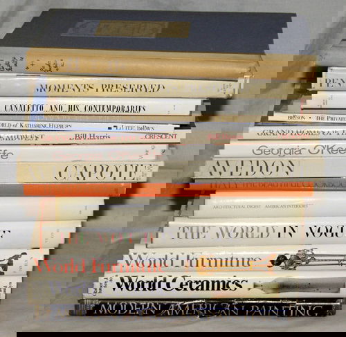 ART BOOKS AND BOOKS ON DECORATING, FROM THE COLLE: ART BOOKS AND BOOKS ON DECORATING, FROM THE COLLECTION OF ROBERT BURROWS, APPROX 70 Including "Sir John Soame", "David", "The Art of Augustus John", "Billy Baldwin", Architectural Digest, Celebrity Ho