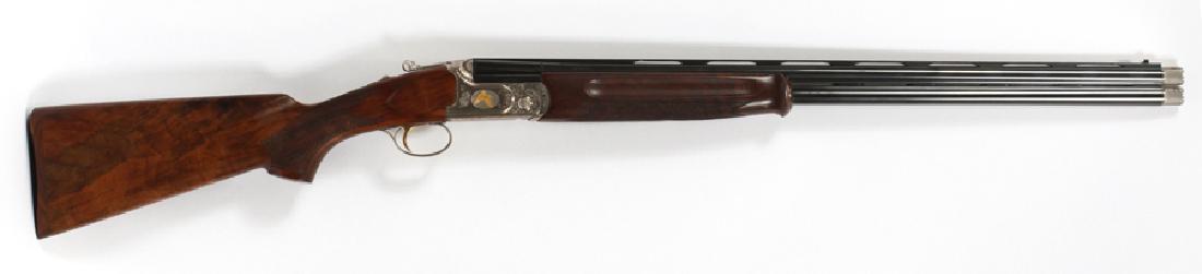 FRANCHI, VELOCE, GRADE II, SHOTGUN, 20 GAUGE: FRANCHI, VELOCE, GRADE II, OVER AND UNDER SHOTGUN, 20 GAUGE, C2001, L 28" BBL, #9007235 :A Franchi Veloce grade 2, 20 gauge over and under shotgun. Having a 28" vented rib barrels with 3" chambers. Si