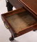 ENGLISH QUEEN ANNE MAHOGANY CONSOLE - CARD TABLE - 2