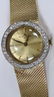 BAUME & MERCIER VINTAGE GOLD & DIAMOND WATCH - 2