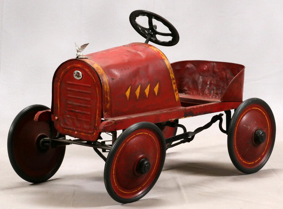 steel pedal car