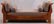 BIEDERMEIER BURLWOOD DAYBED, 19TH C.