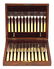 HENRY WILKINSON, SILVER & BONE FLATWARE SET