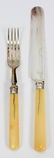 HENRY WILKINSON, SILVER & BONE FLATWARE SET - 2