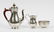 ADIE BROS. LTD. BIRMINGHAM, STERLING TEA SET