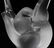 LALIQUE DOVE FORM CRYSTAL FLOWER FROG VASE - 2