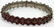 LADY'S VICTORIAN BOHEMIAN GARNET BANGLE BRACELET - 2