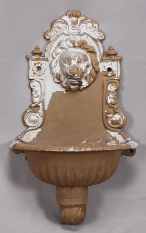 Antique Cast Metal Wall Planter H 30 W 9 L 17 Sep 21 2019