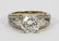 ROUND DIAMOND, SIDE DIAMONDS GOLD RING