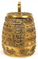 CHINESE BIANZHONG, GILT BRONZE BELL - 6