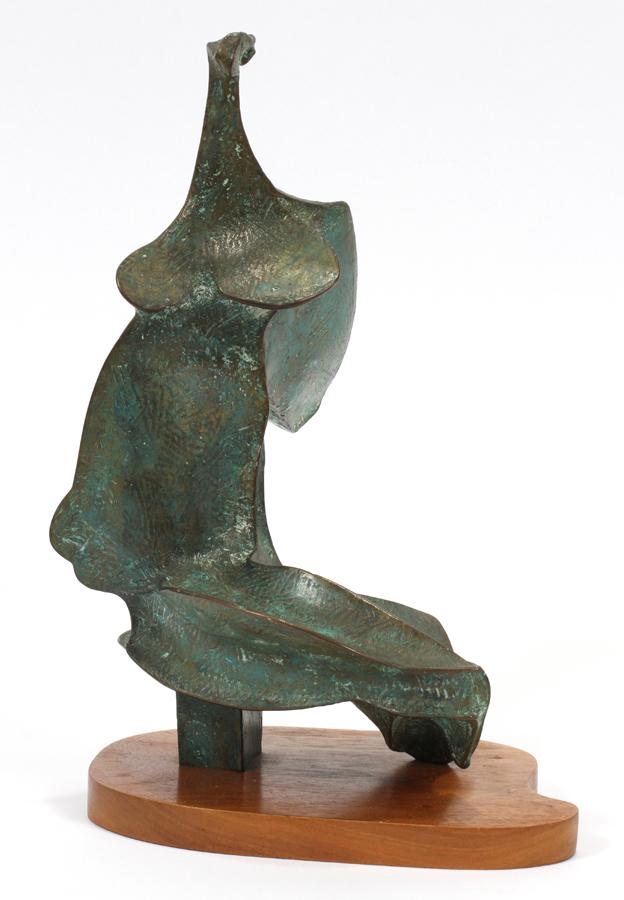 CAROL HARRISON BRONZE SCULPTURE, 1978 (1 of 3)