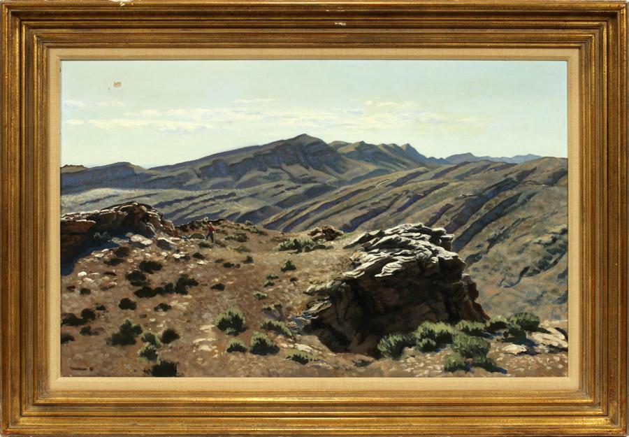 CONSTANCE RICHARDSON OIL ON MASONITE 1959 (1 of 7)