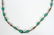 TURQUOISE, SHELL, CORAL & SILVER NECKLACES - 4