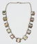 STERLING SILVER CHOKER NECKLACE, L 17"