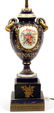GERMAN PORCELAIN TABLE LAMP H 13" - 27"