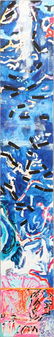 NANCY GRAVES, ACRYLIC ON SHAPED CANVAS 1973 - 11