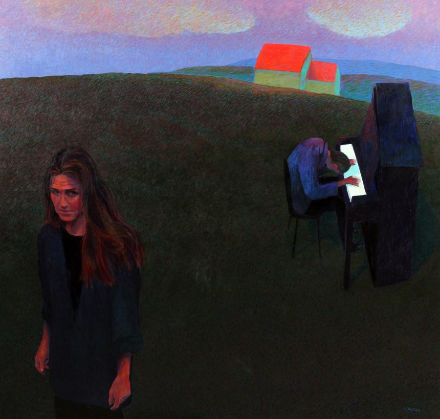 STEPHEN DUREN OIL ON CANVAS, 1988 (1 of 5)