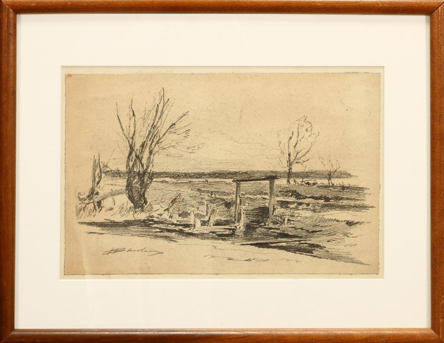 WALTER SHIRLAW GRAPHITE ON PAPER (1 of 3)