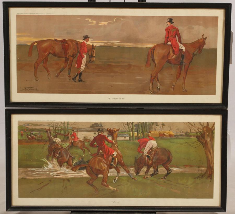 LIONEL EDWARDS LITHOGRAPHS ON PAPER, 5 PCS (1 of 6)