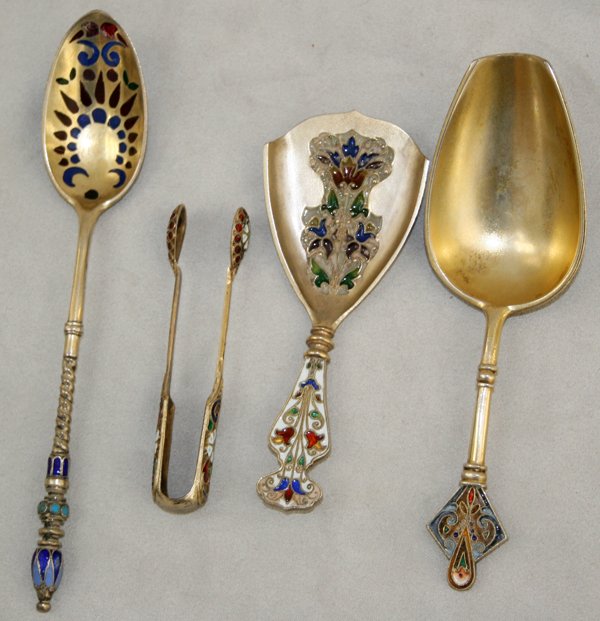ENAMEL, SILVER & NORWEGIAN PLIQUÉ-À-JOUR