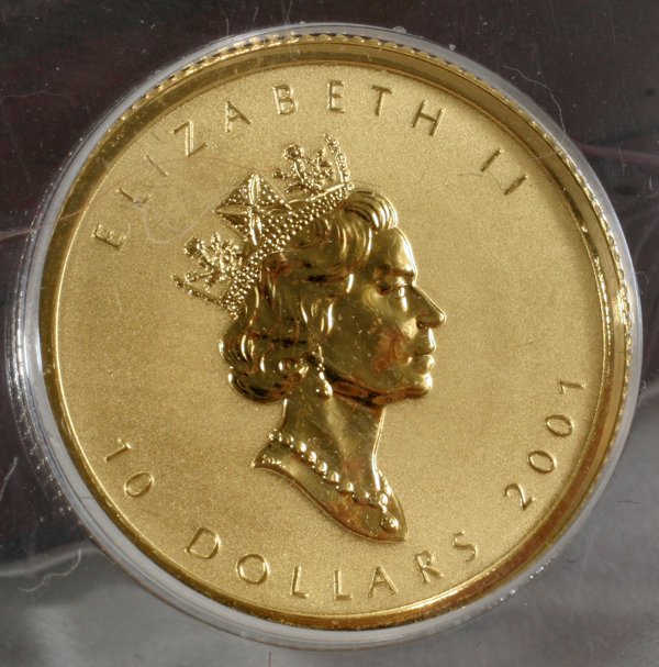 MAPLE LEAF HOLOGRAM COINS 99.99 PURE GOLD