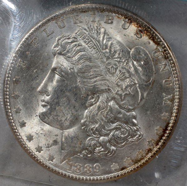 U.S. MORGAN STERLING SILVER DOLLAR COIN