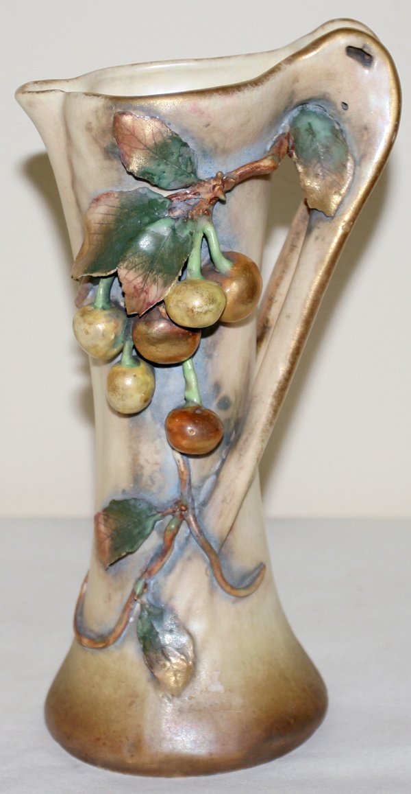 'AMPHORA' POTTERY VASE, #3583, H 9 1/2"