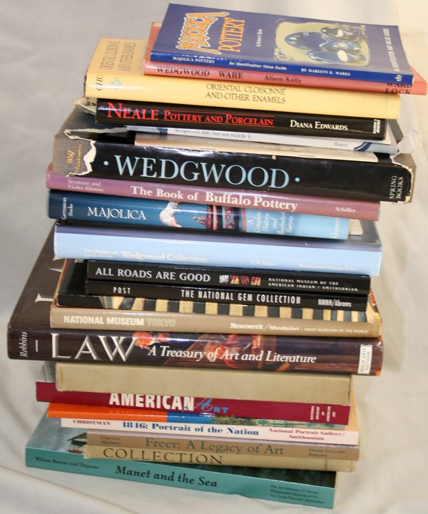 MISCELLANEOUS BOOKS PERTAINING TO FINE ARTS