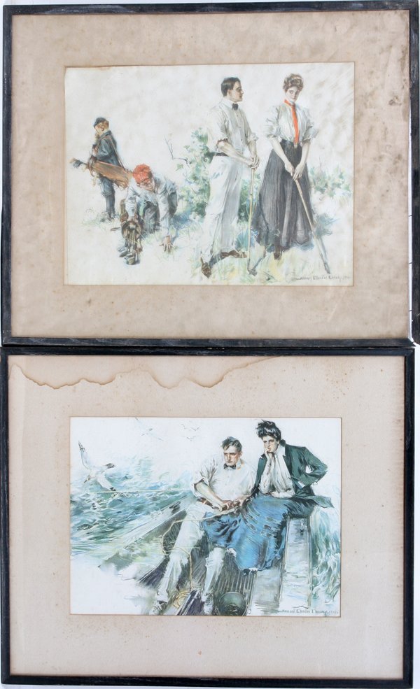 CHRISTY PRINTS, TWO