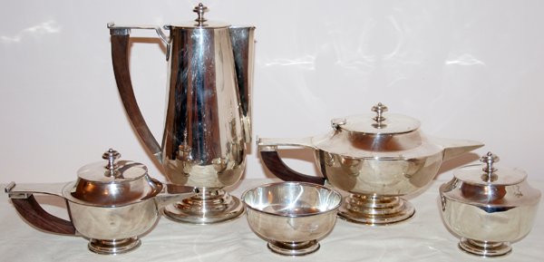 MEXICAN STERLING SILVER TEA & COFFEE SET