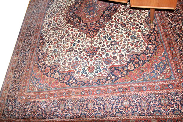 KASHAN ORIENTAL RUG, 11' 4" X 8' 6" - 4