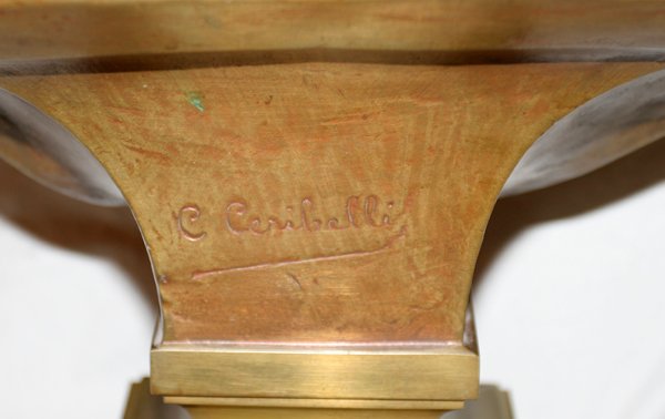 CESAR CERIBELLI BRONZE "BIANCA CAPELLA" - 2