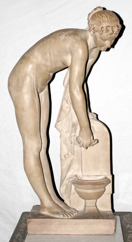 SCHOENEWERK, TERRA COTTA SCULPTURE OF VENUS BY