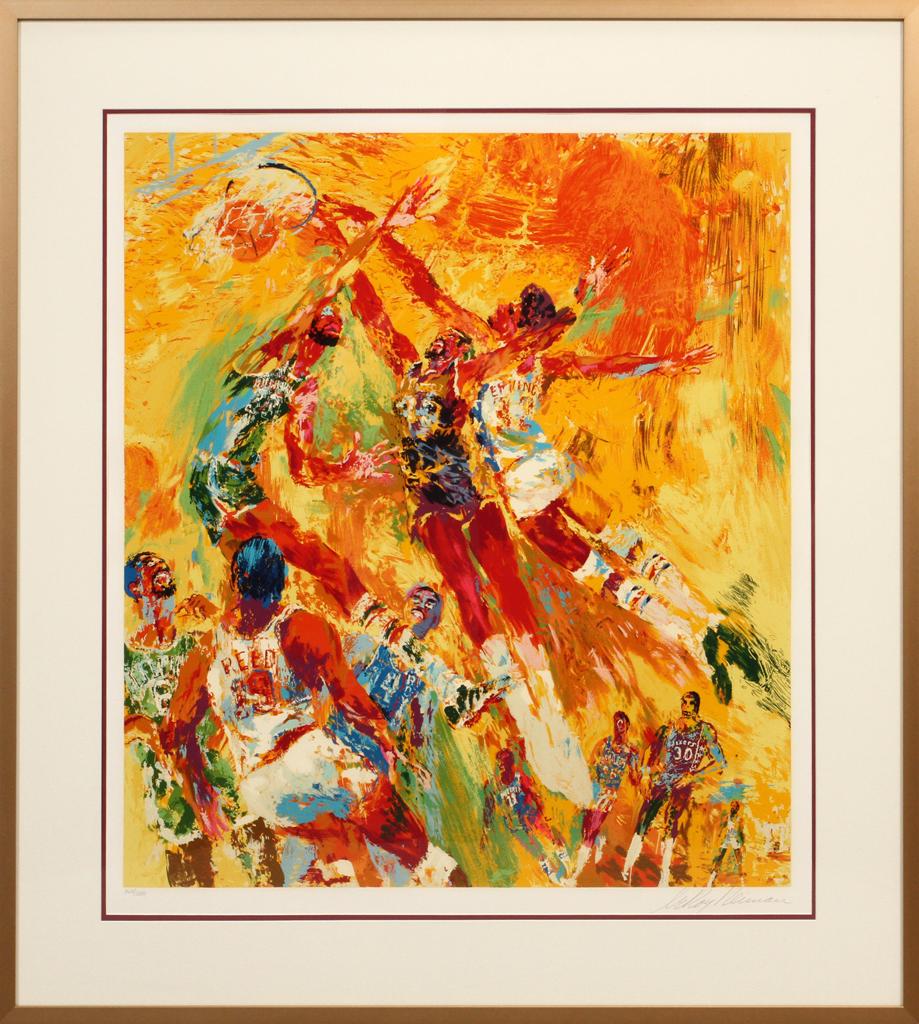 LEROY NEIMAN SERIGRAPH "NBA SUPER STARS" (1 of 4)