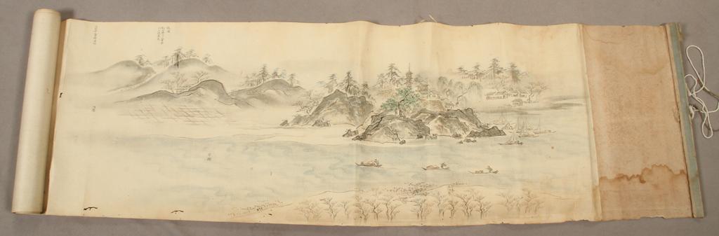 KANO TANGEN CHINESE EXPLORATION HANDSCROLL (1 of 9)