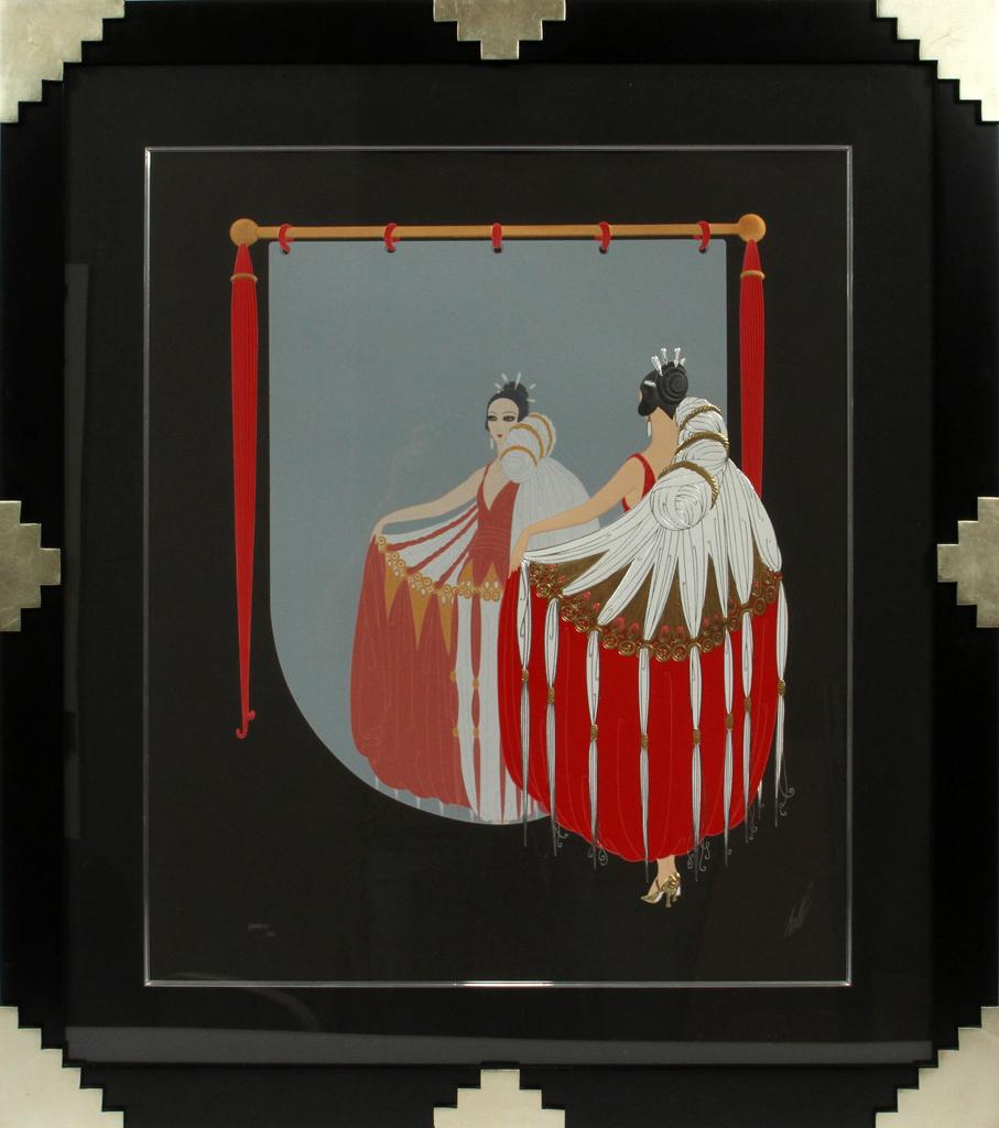 ROMAIN DE TIRTOFF (ERTE), (FRENCH, 1892–1990), SCREENPR (1 of 4)