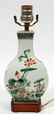 CHINESE FAMILLE VERTE PORCELAIN VASE, 19TH C.