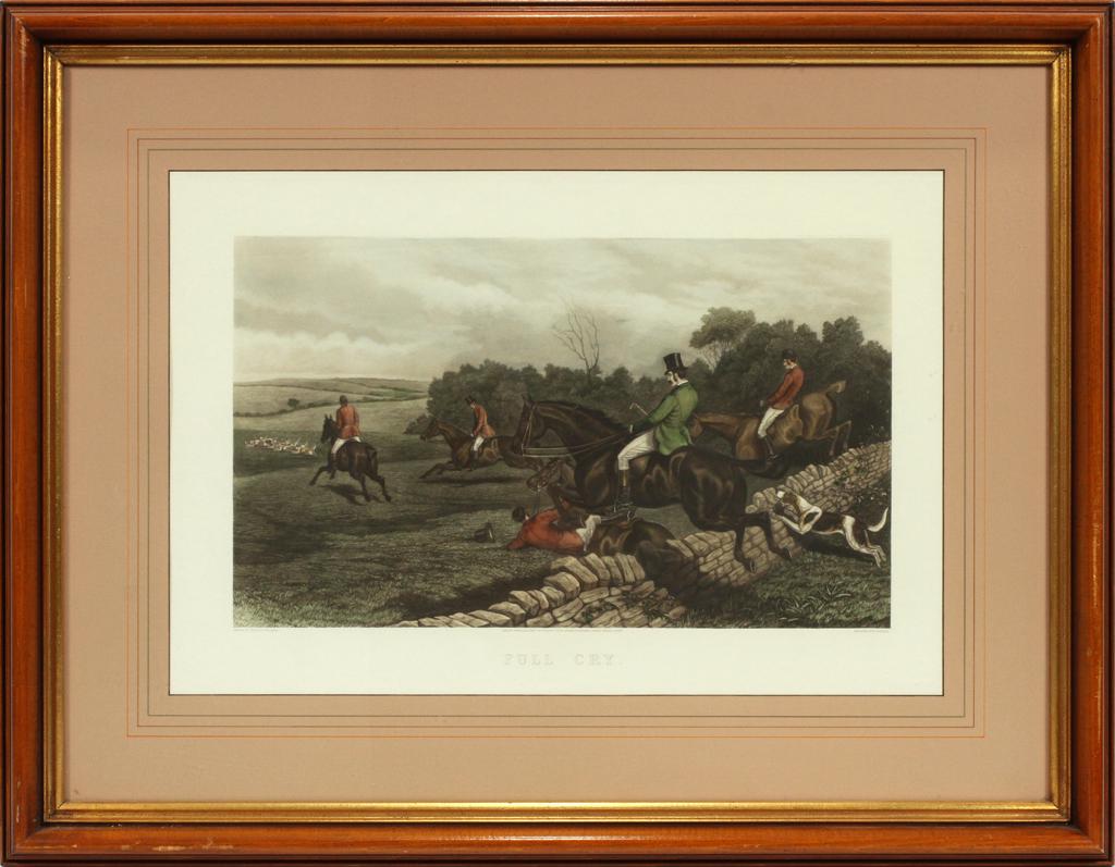 ENGLISH PRINT "FULL CRY" AFTER SHELDON WILLIAMS (1 of 6)