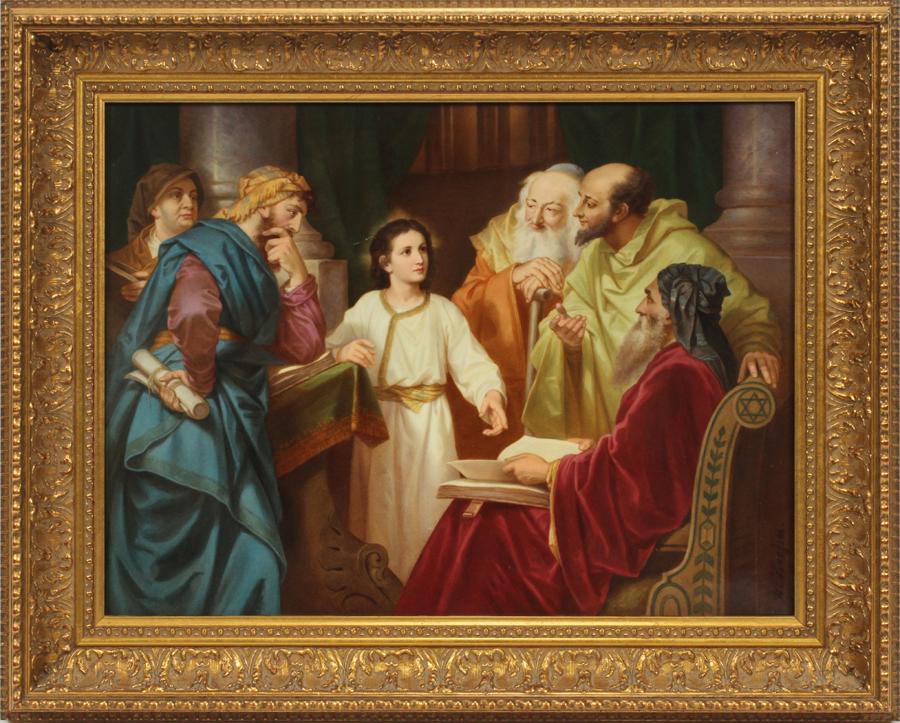 KPM BERLIN PORCELAIN PLAQUE (1 of 7)