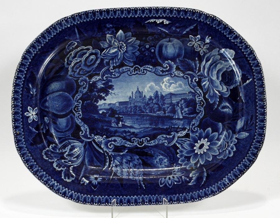 RALPH HALL & CO. TRANSFERWARE PLATTER (1 of 3)