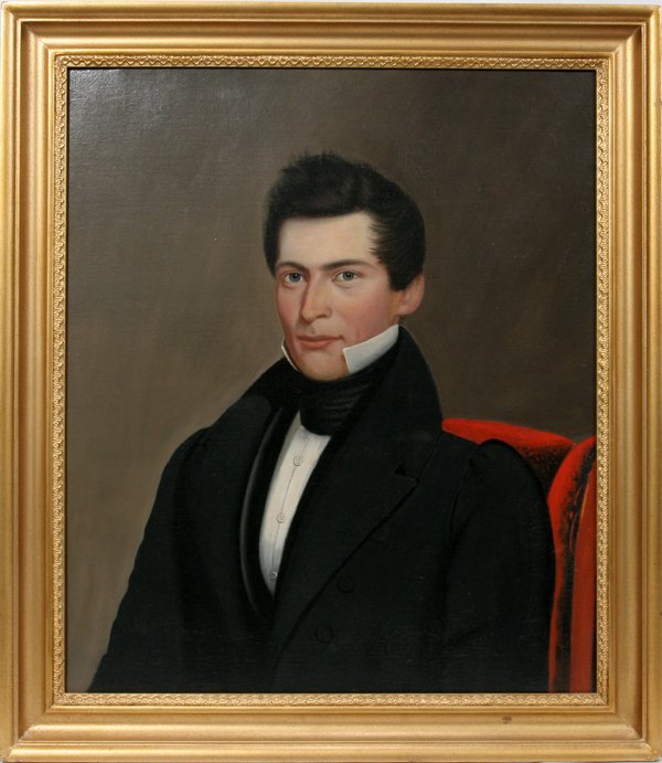 JOHN S. BLUNT "THE BORDEN LIMNER" OIL