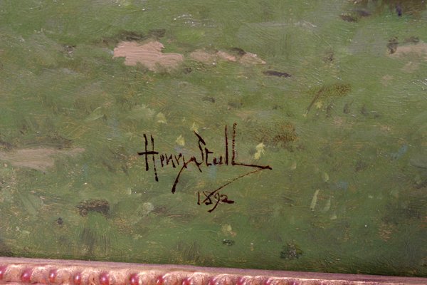 H.STULL OILS "DON ALONZ","A BAY RACEHORSE..." - 2