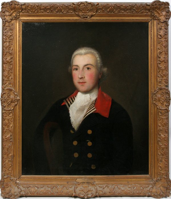 ATT. TO JOHN RUSSELL PORTRAIT OF A GENTLEMAN