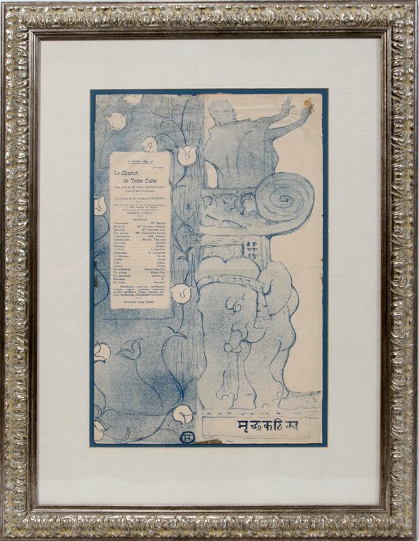HENRI DE TOULOUSE LAUTREC LITHO "LE CHARIOT..