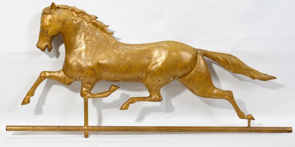 PATCHEN RUNNING HORSE WEATHERVANE C 1870-1890