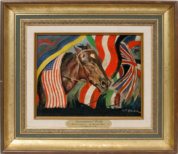 CARL FRANZ BAUER OIL INT. DERBY WINNER